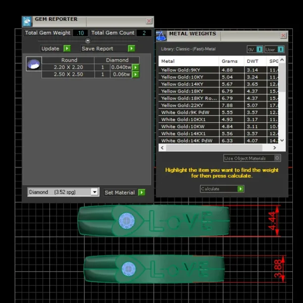 Nhẫn cưới MDJ - NC34