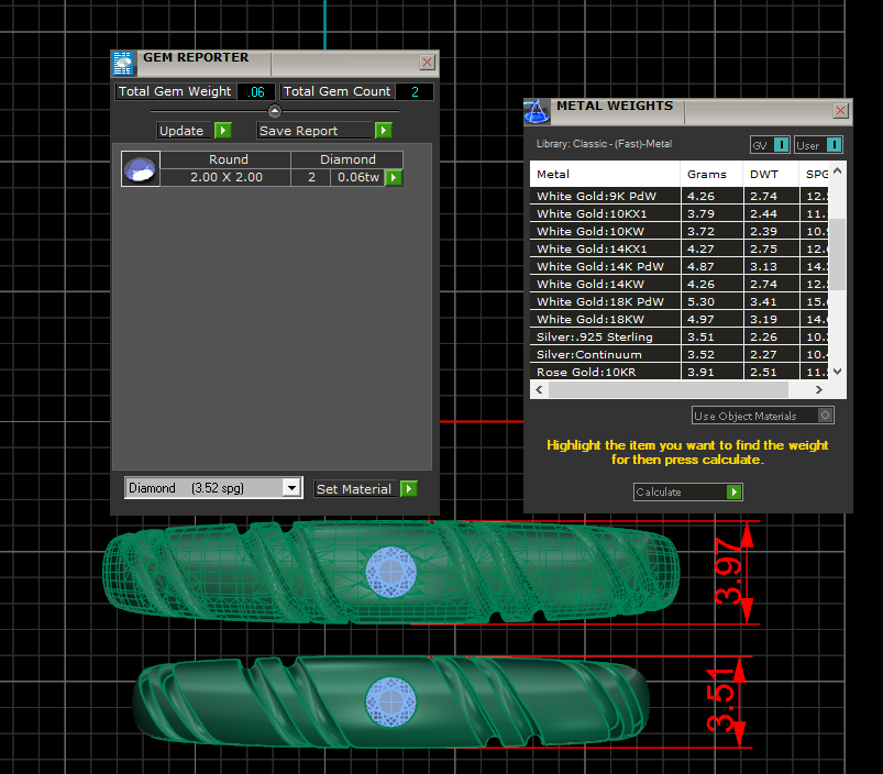 Nhẫn cưới kim cương NC51