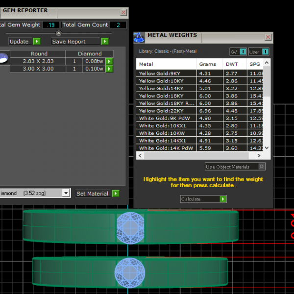 Nhẫn cưới đẹp vàng tây NC87