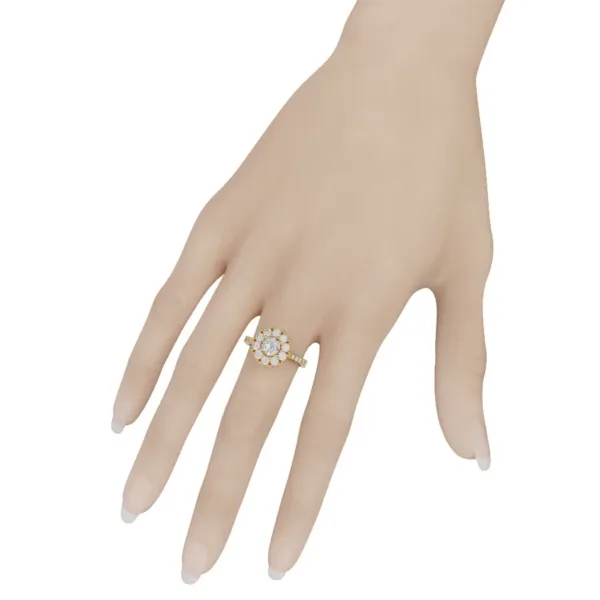 Nhẫn Vàng Nữ Đẹp NNU05