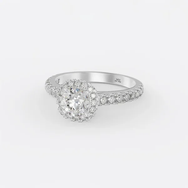Nhẫn Đính Hôn vàng nữ đá ruby MDJ NNU124