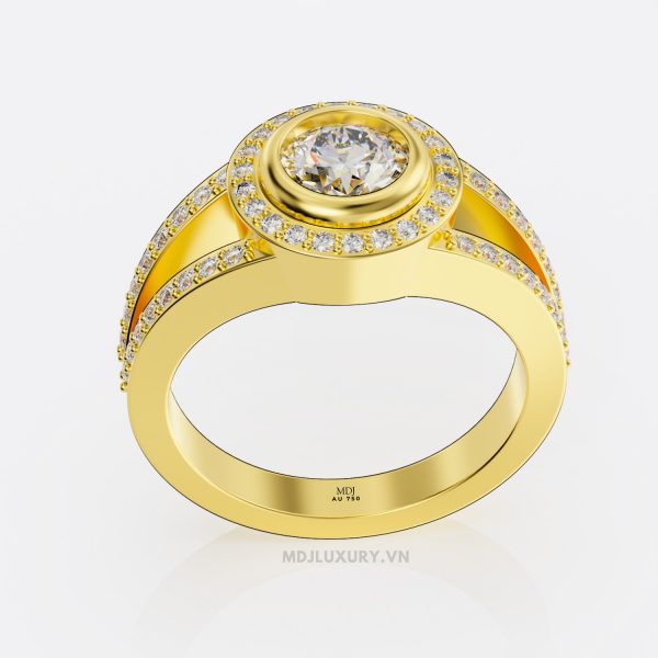 Nhẫn nữ vàng tây 10K NNU17