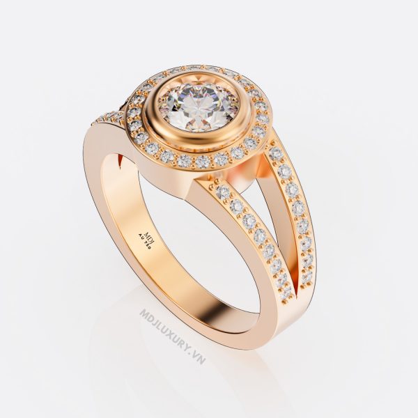 Nhẫn nữ vàng tây 10K NNU17