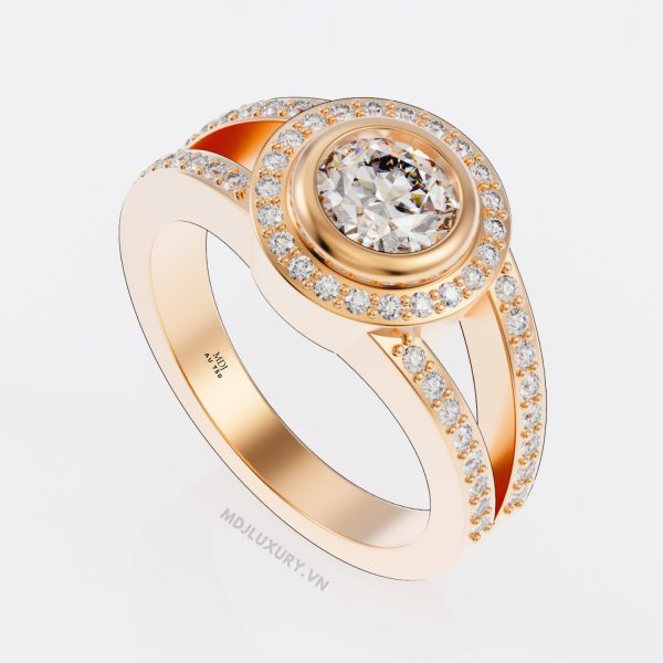 Nhẫn nữ vàng tây 10K NNU17