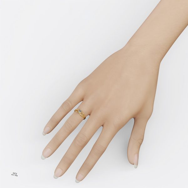 Nhẫn cầu hôn trái tim NNU25