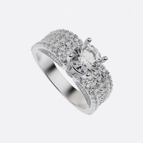 Nhẫn vàng tây cao cấp NNU36