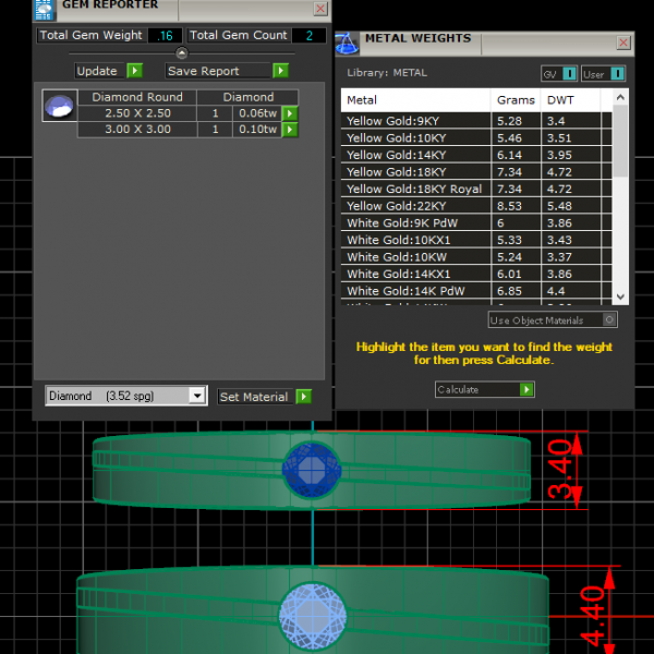 Mẫu nhẫn cưới đẹp - Nhẫn cưới kim cương thiên nhiên NC60