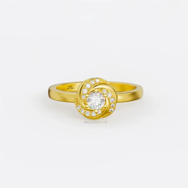 Nhẫn nữ vàng tây  MDJ NNU103