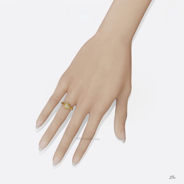 Nhẫn nữ vàng tây  MDJ NNU103