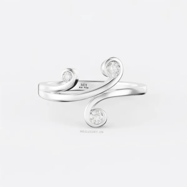 Nhẫn Nữ Vàng 18K - Nhẫn Nữ đẹp NNU61