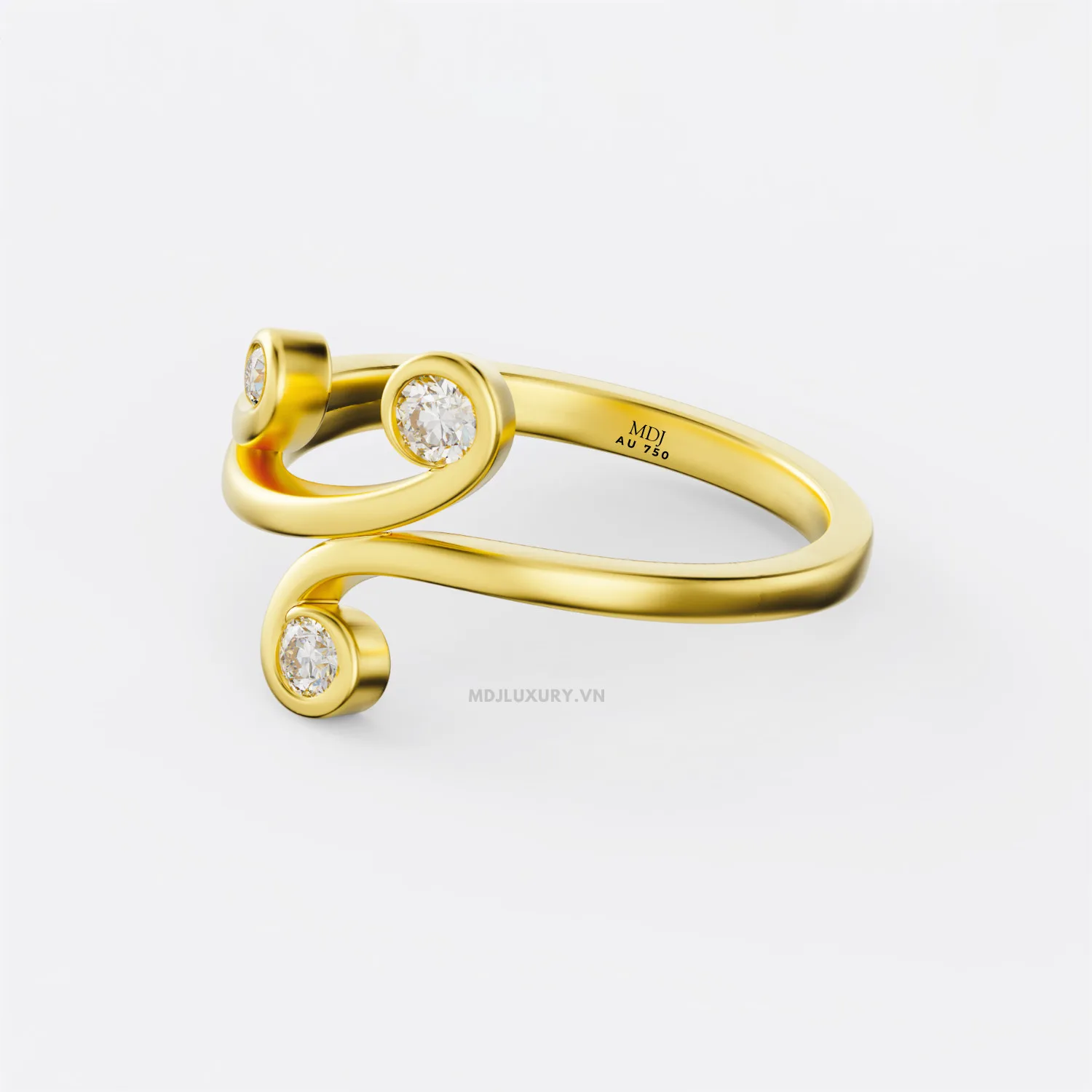 Nhẫn Nữ Vàng 18K - Nhẫn Nữ đẹp NNU61