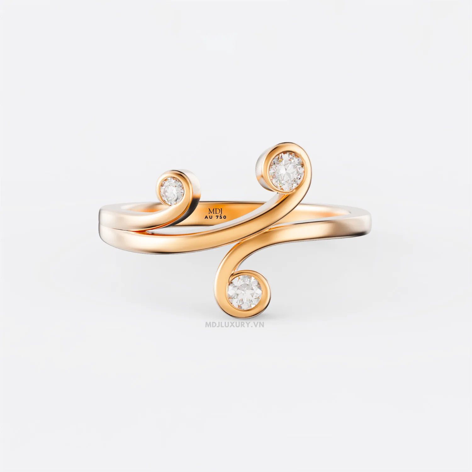 Nhẫn Nữ Vàng 18K - Nhẫn Nữ đẹp NNU61