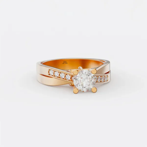 Nhẫn vàng nữ 18k cao cấp nnu09