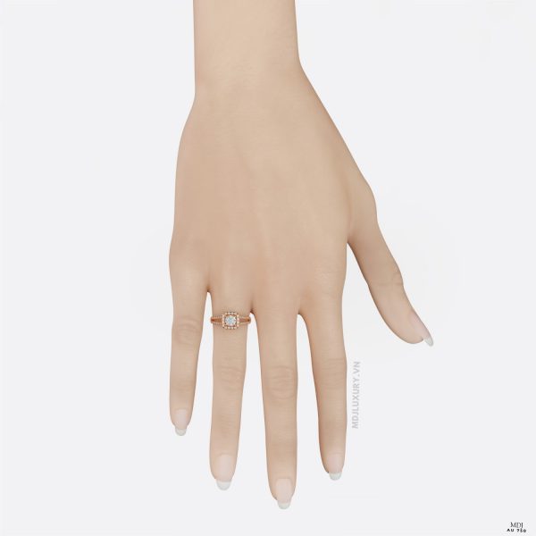 Nhẫn Nữ Vàng Tây MDJ NNU132