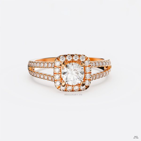 Nhẫn Nữ Vàng Tây MDJ NNU132