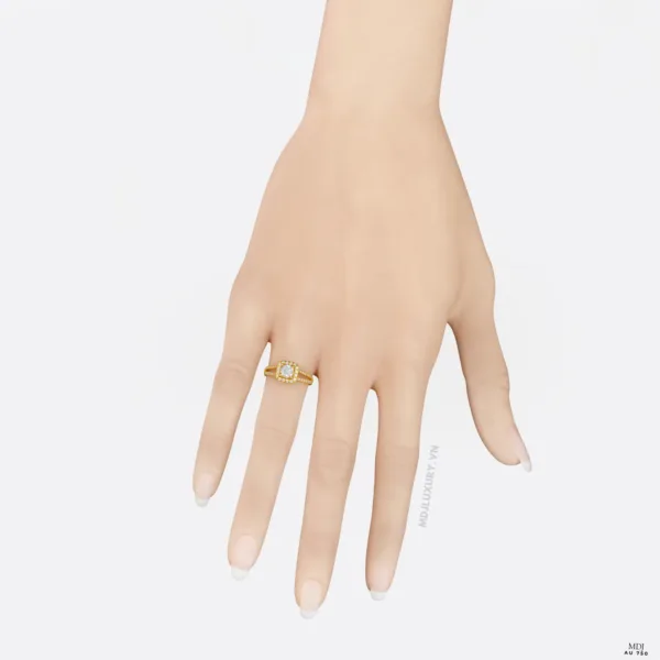 Nhẫn Nữ Vàng Tây MDJ NNU132