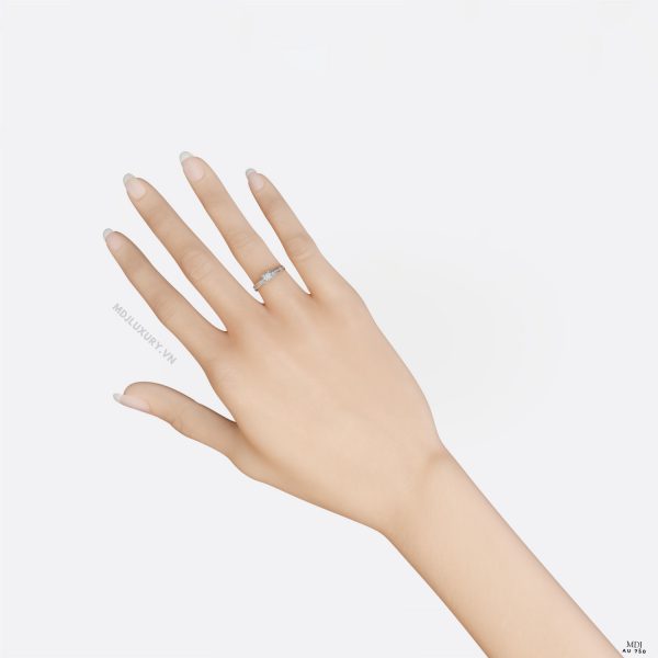 Nhẫn Vàng Nữ 18K Hà Nội Cao Cấp NNU173