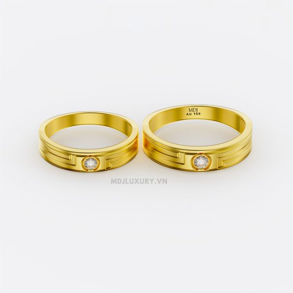 Nhẫn cưới cao cấp MDJ NC92