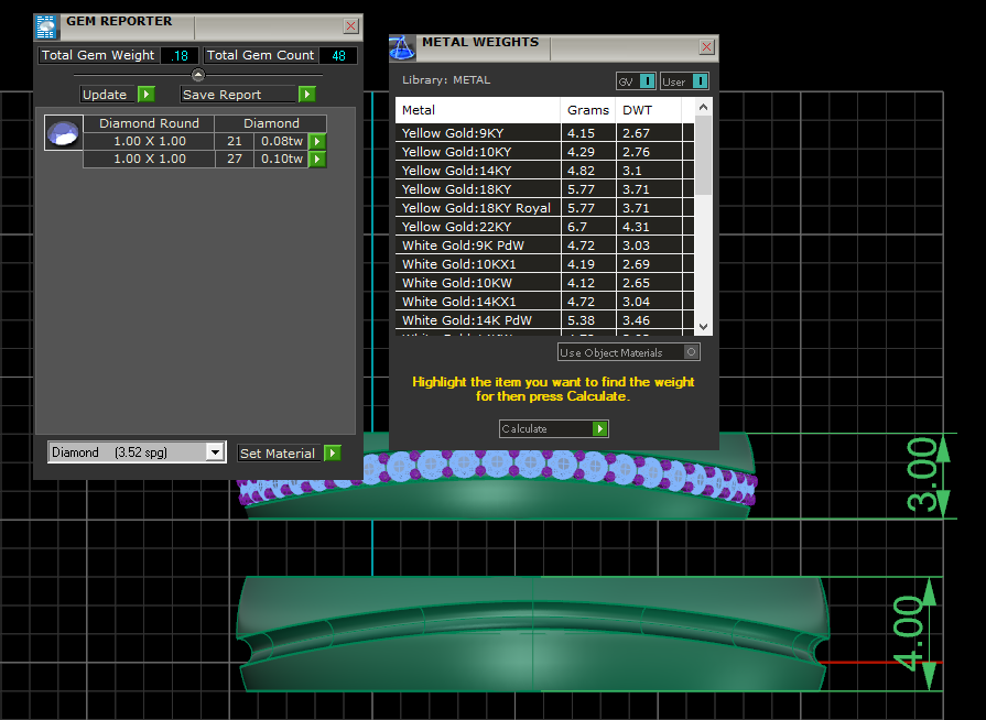 Nhẫn Cưới Vàng Hồng 18K - Nhẫn Cưới NC132