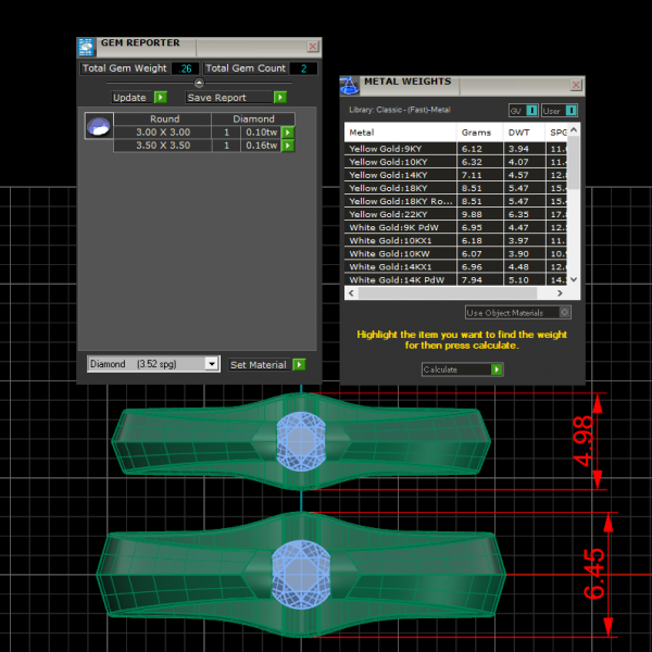 Nhẫn Cưới - Vàng Tây Mẫu Đẹp NC134