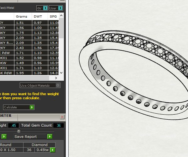 Nhẫn Nữ Vàng Trắng MDJ NNU148