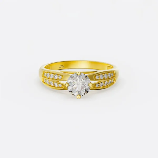 Nhẫn Nữ cao cấp Vàng 14K NNU208