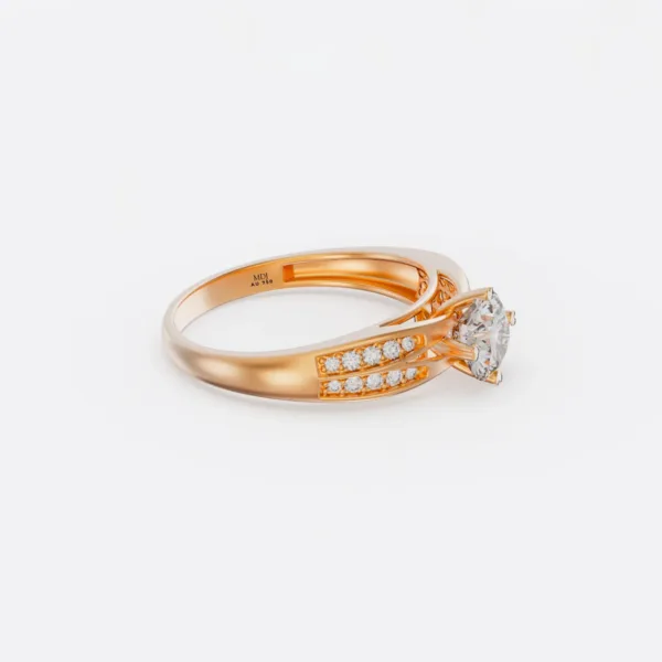 Nhẫn Nữ cao cấp Vàng 14K NNU208