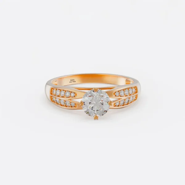 Nhẫn Nữ cao cấp Vàng 14K NNU208