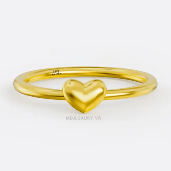 Nhẫn Cầu Hôn Vàng 18K MDJ NNU105