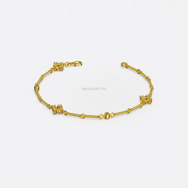 Vòng tay vàng tây 18K nữ VTN15