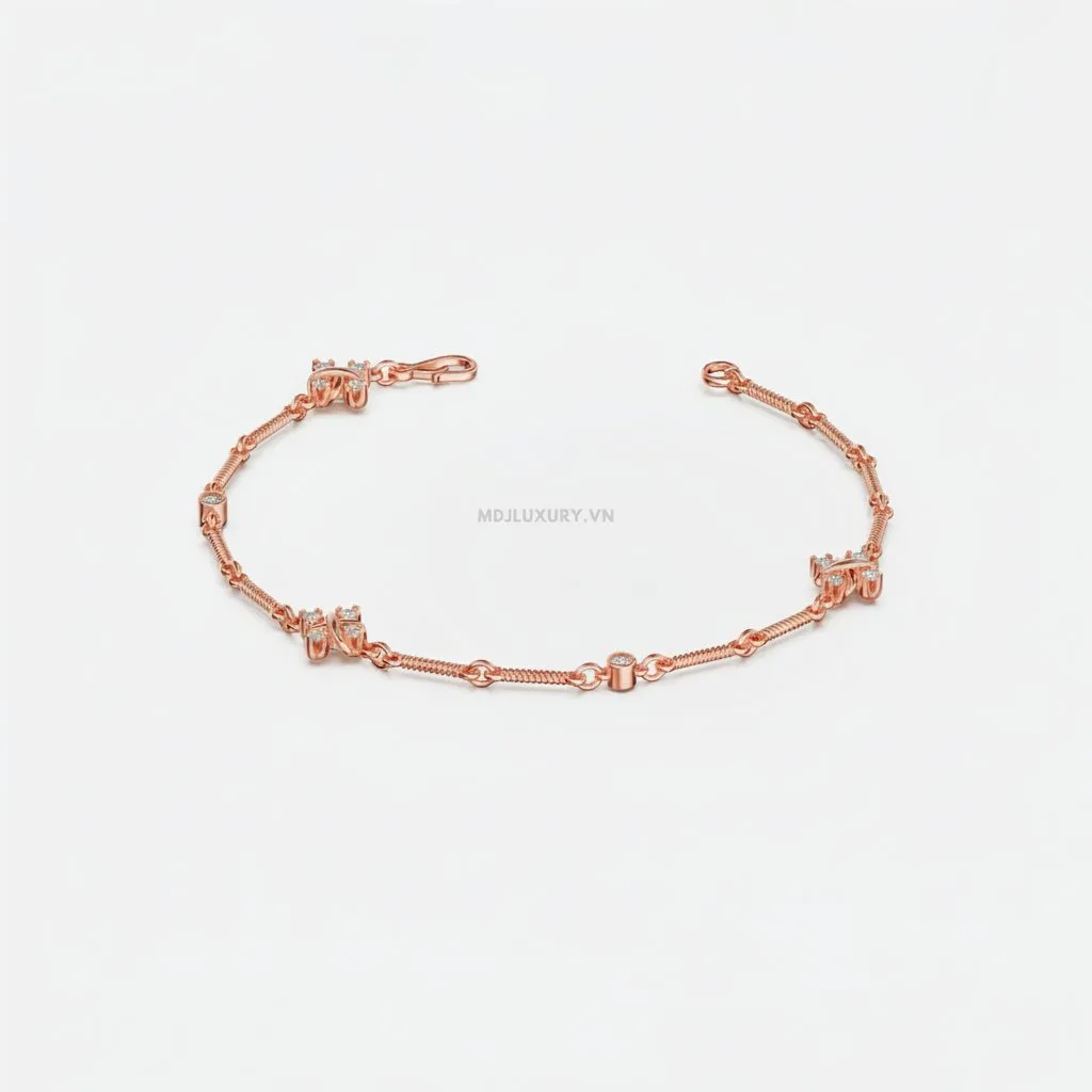 Vòng tay vàng tây 18K nữ VTN15