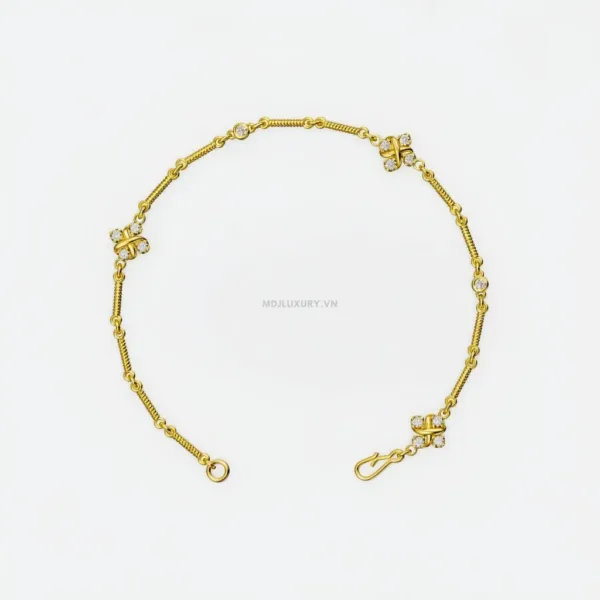 Vòng tay vàng tây 18K nữ VTN15