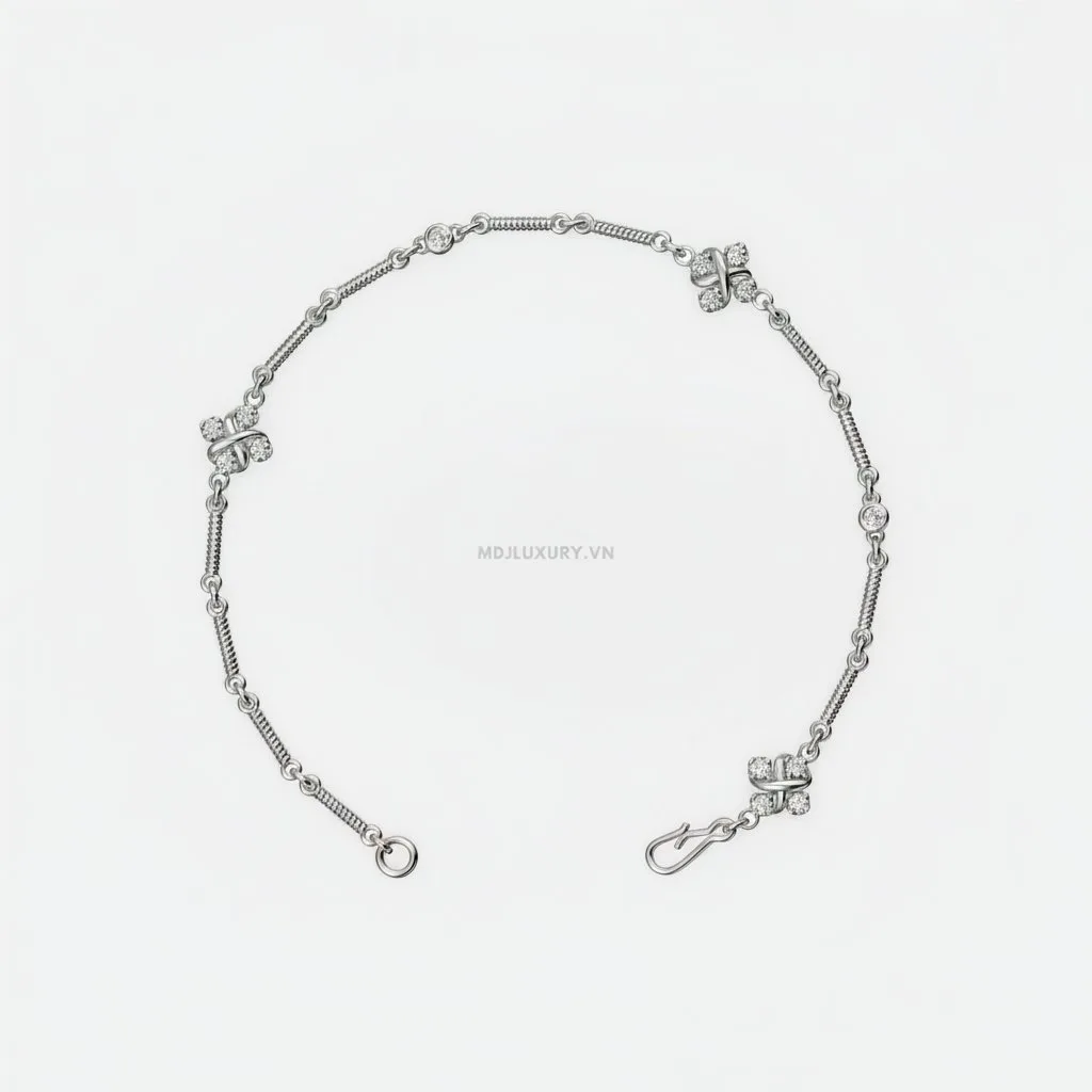Vòng tay vàng tây 18K nữ VTN15