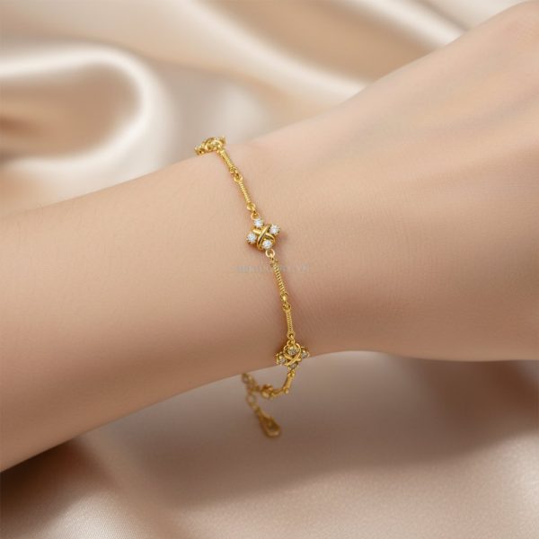 Vòng tay vàng tây 18K nữ VTN15