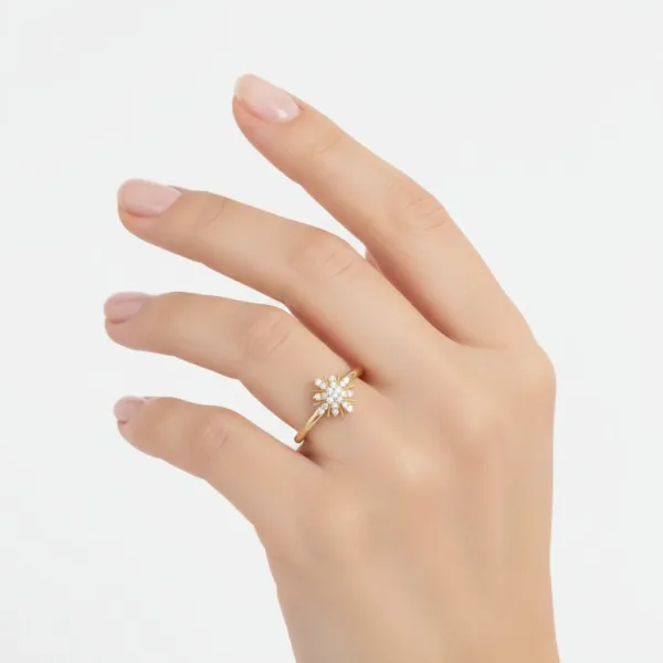 Nhẫn Cầu Hôn Flower F025