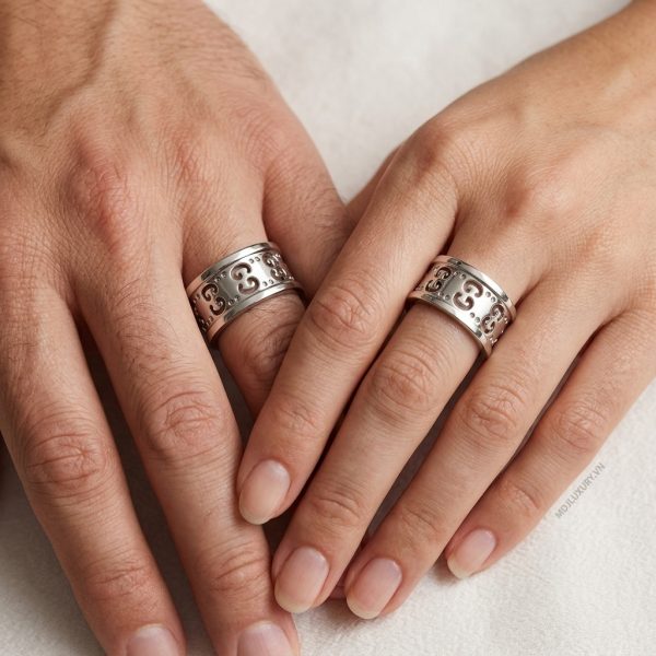 Nhẫn Cưới Vàng Tây CG Cao Cấp NC191