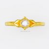 Nhẫn Đính Hôn Đẹp Vàng Tây 18k NNU257