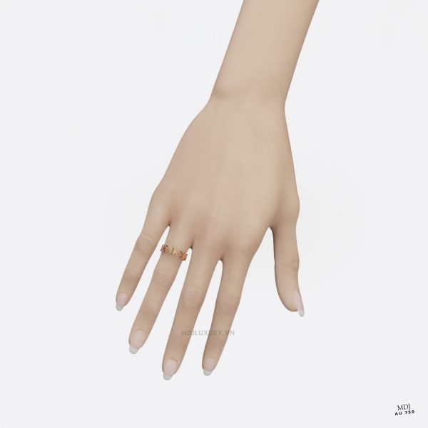 Nhẫn Cầu Hôn Trái Tim Vàng tây MDJ NNU60