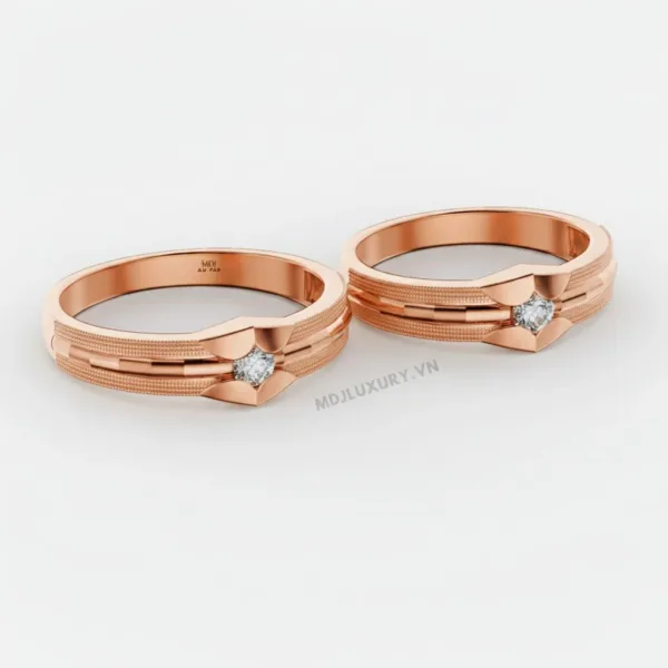 Nhẫn cưới vàng vàng – nhẫn cưới đẹp NC125