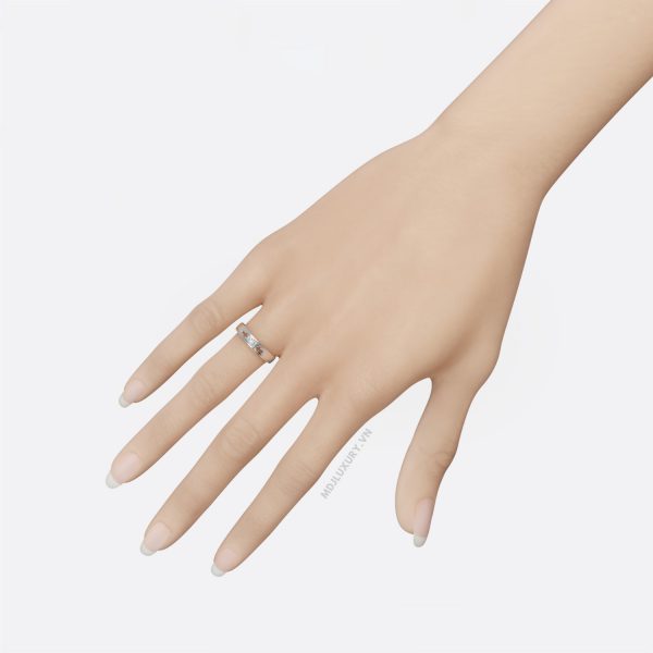 Nhẫn Cưới Thánh Giá Công Giáo kim cương NC238