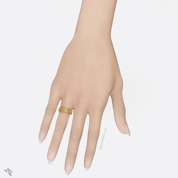 Nhẫn Đính Hôn Trái Tim 18K NNU271