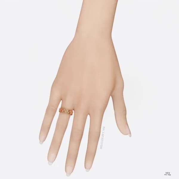 Nhẫn Đính Hôn Trái Tim 18K NNU271