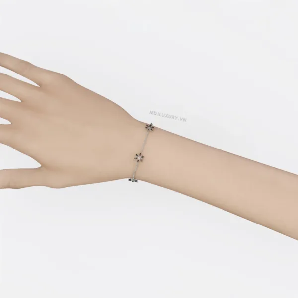 Vòng Tay Nữ Vàng Trắng 18K VTN16
