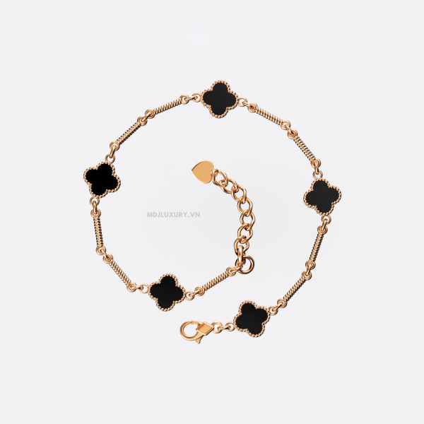 Vòng Tay Nữ Vàng Tây Cỏ 4 Lá VTN17 – Biểu Tượng May Mắn