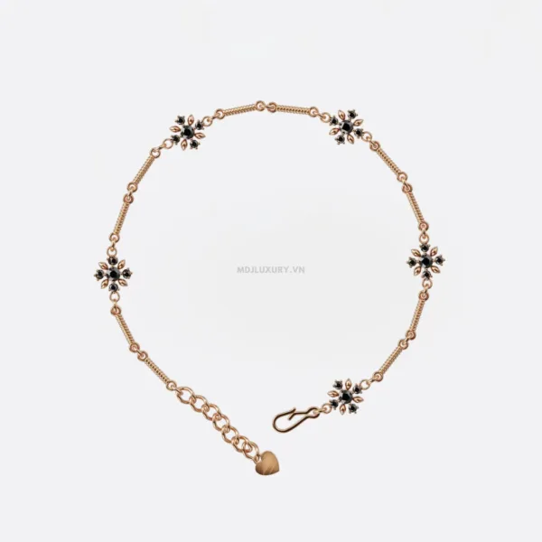 Vòng Tay Nữ Vàng Hồng 18K VTN18