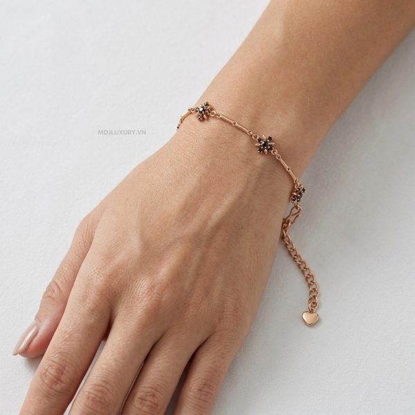Vòng Tay Nữ Vàng Hồng 18K VTN18