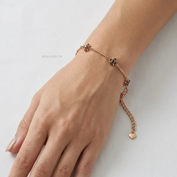 Vòng Tay Nữ Vàng Hồng 18K VTN18