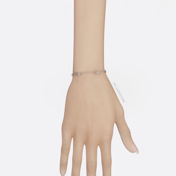 Vòng Tay Nữ LOVE 18K VTN19