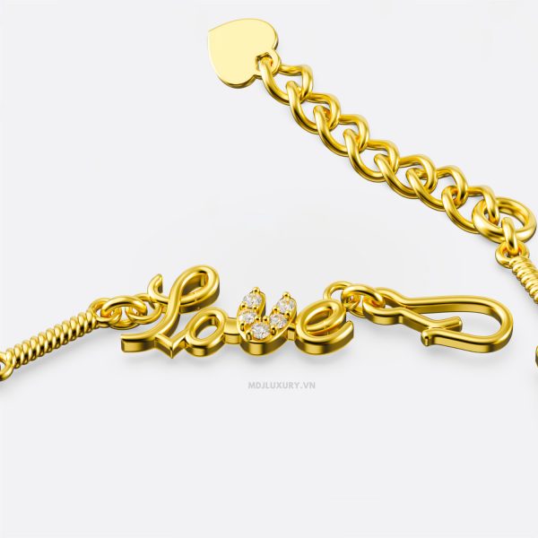 Vòng Tay Nữ LOVE 18K VTN19