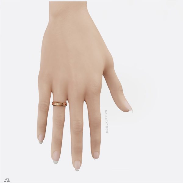 Nhẫn Cưới Love Kim Cương Cao Cấp NC241